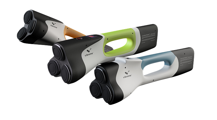 imPulse® nCoder high-precision infrasonic ultrasonic equine probe for early respiratory cardiac and musculoskeletal Vibrome™ diagnostics before symptoms appear